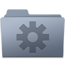 Setting Folder Graphite icon